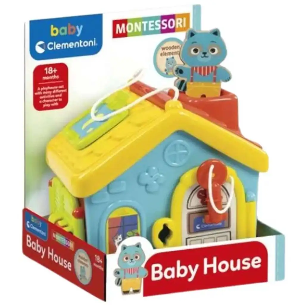 Clementoni Baby: Монтесори ключова къщичка комплект за развитие на умения изображение 1
