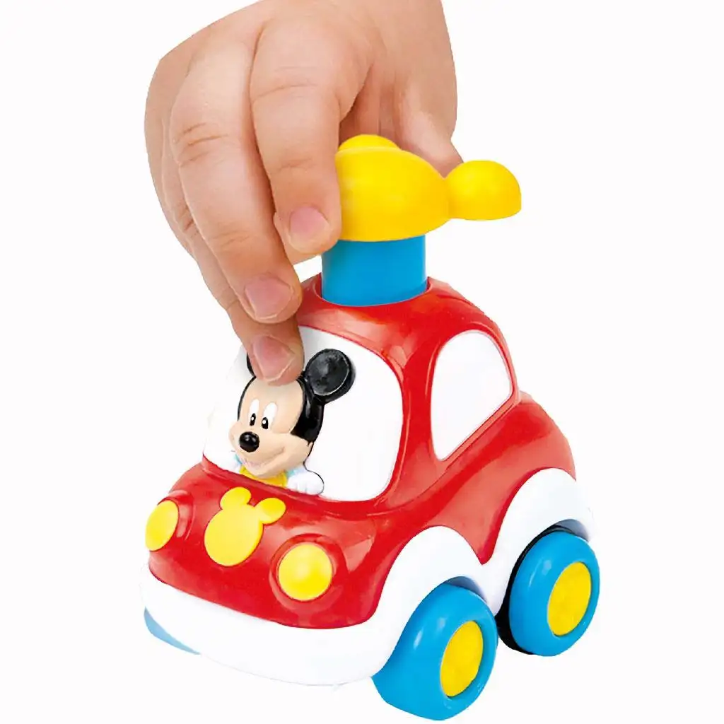 Clementoni Baby: Press&Go малка кола с фигура на Disney герой в четири различни варианта 1бр изображение 2