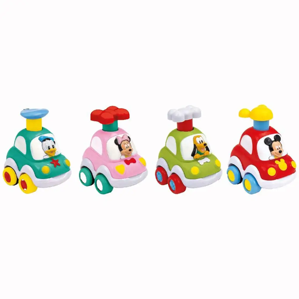 Clementoni Baby: Press&Go малка кола с фигура на Disney герой в четири различни варианта 1бр изображение 1