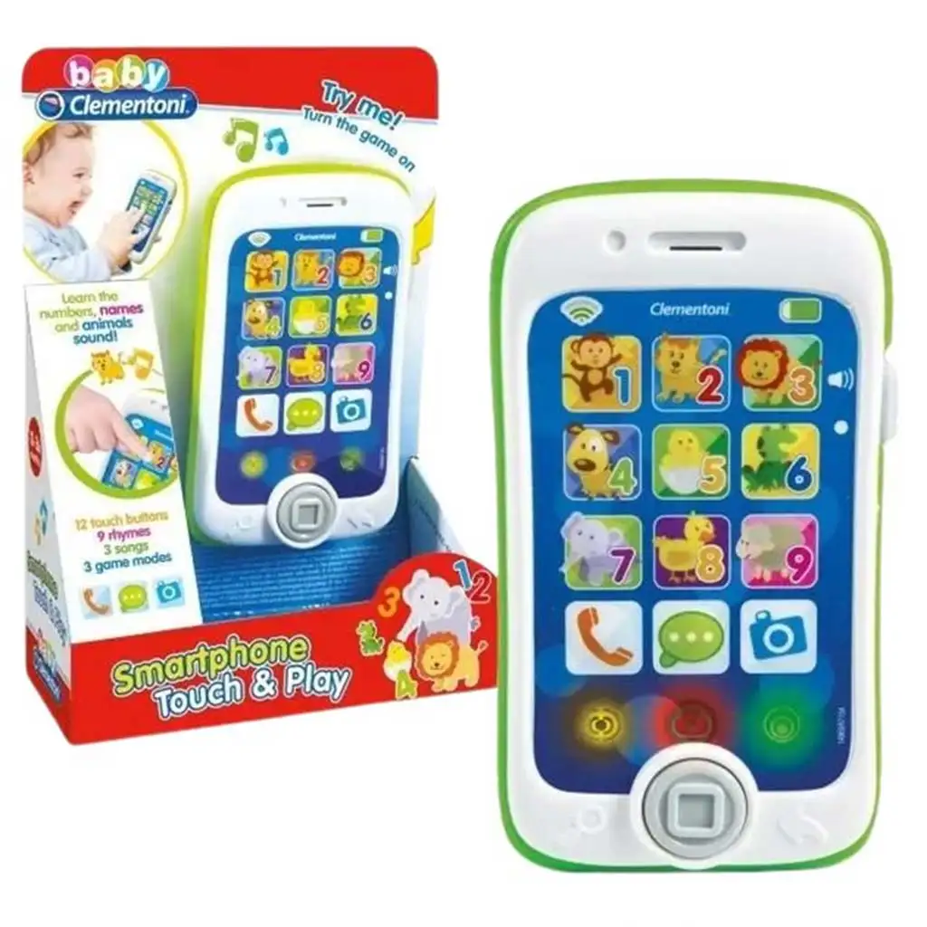 Clementoni Baby: Touch & Play Интерактивен смартфон изображение 1