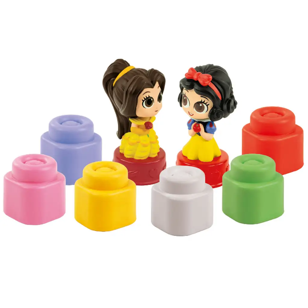 Clemmy: Disney Princess меки строителни блокчета развиваща игра - Clementoni изображение 2