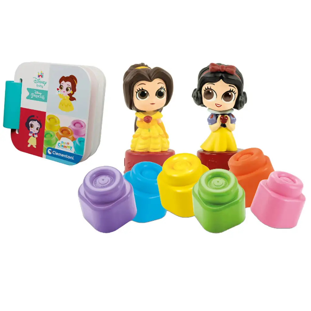 Clemmy: Disney Princess меки строителни блокчета развиваща игра - Clementoni изображение 4