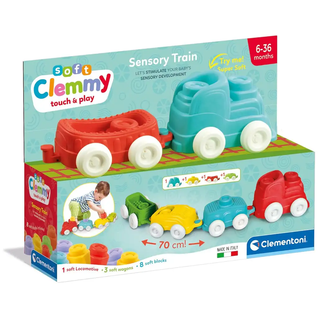 Clemmy развиваващ сензорен влак - Clementoni изображение 1