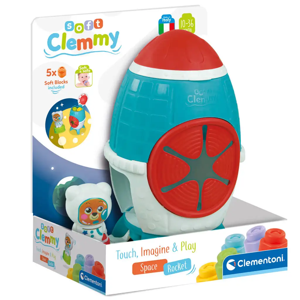 Clemmy сензорна ракета за развитие на умения 24см - Clementoni изображение 1