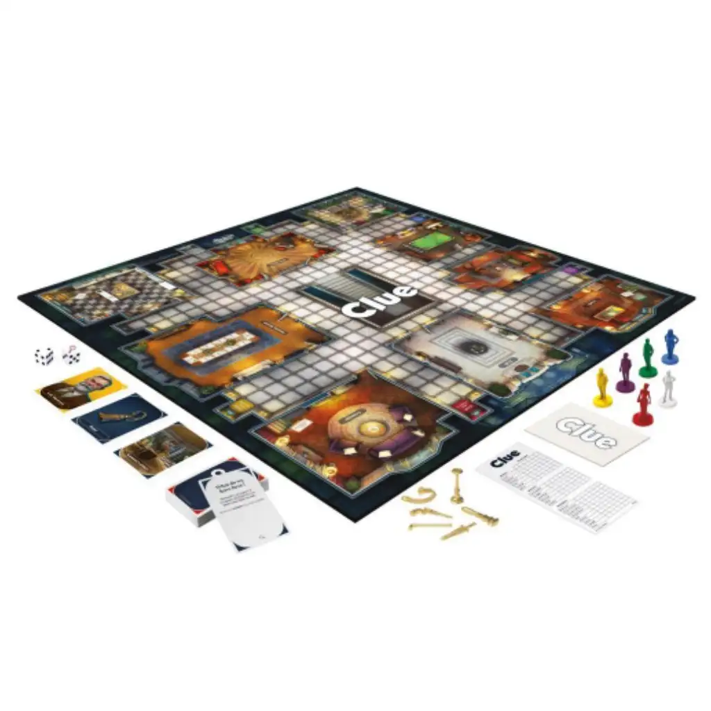 Cluedo - Класическа криминална детективска настолна игра - Hasbro изображение 2