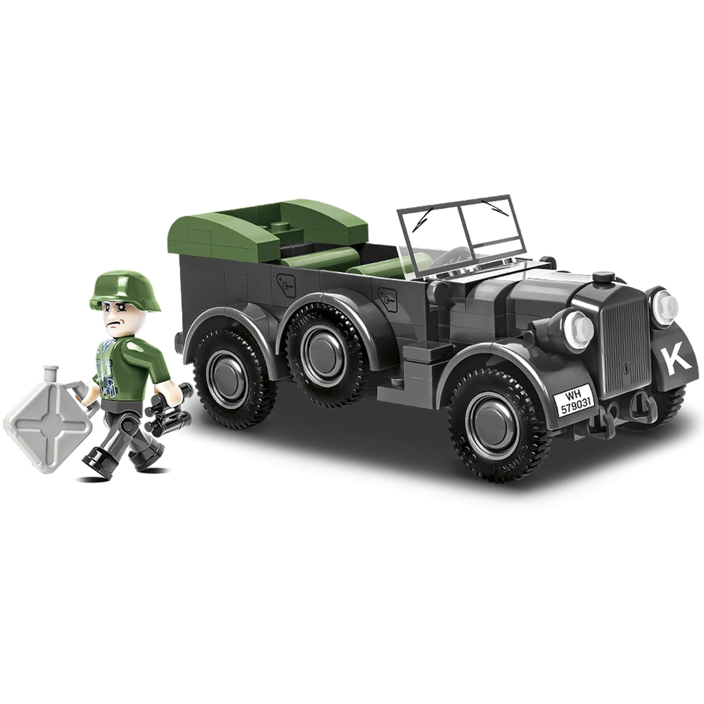 COBI: 1937 Horch 901 kfz.15 военно превозно средство строителен комплект (2405) изображение 2