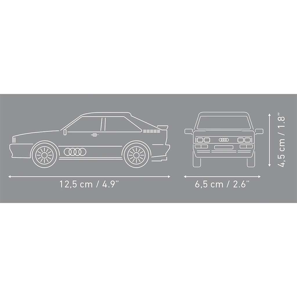 COBI: Audi Quattro 1980 автомобилен конструктор (24664) изображение 4