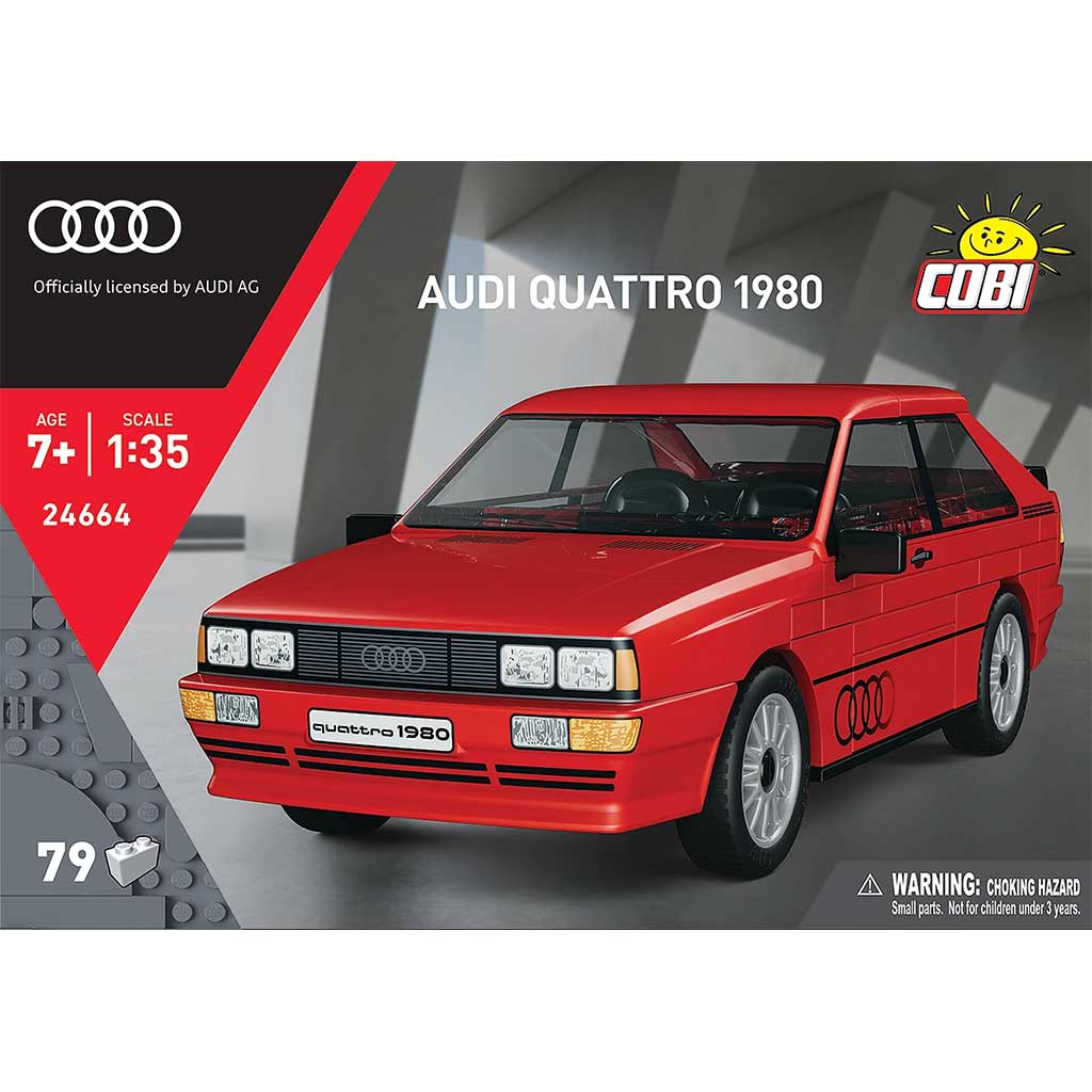 COBI: Audi Quattro 1980 автомобилен конструктор (24664) изображение 1