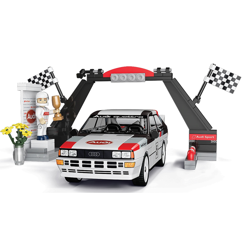 COBI: Audi Quattro Group 4 автомобилен конструктор (24666) изображение 2