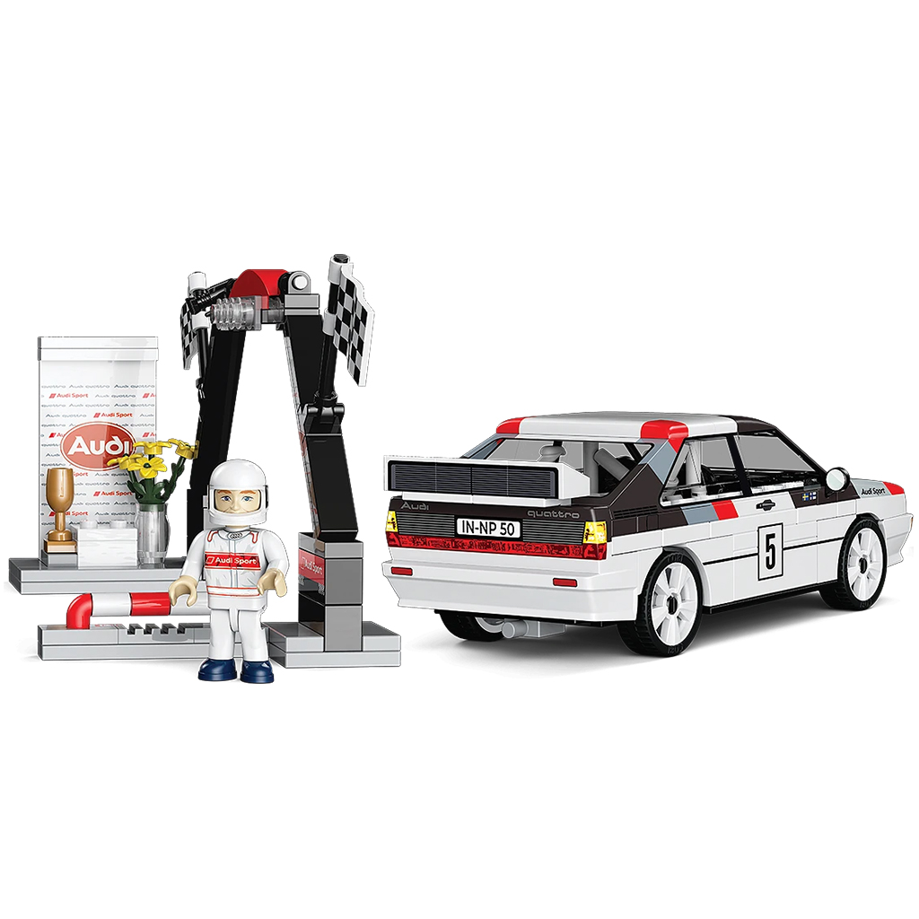 COBI: Audi Quattro Group 4 автомобилен конструктор (24666) изображение 3