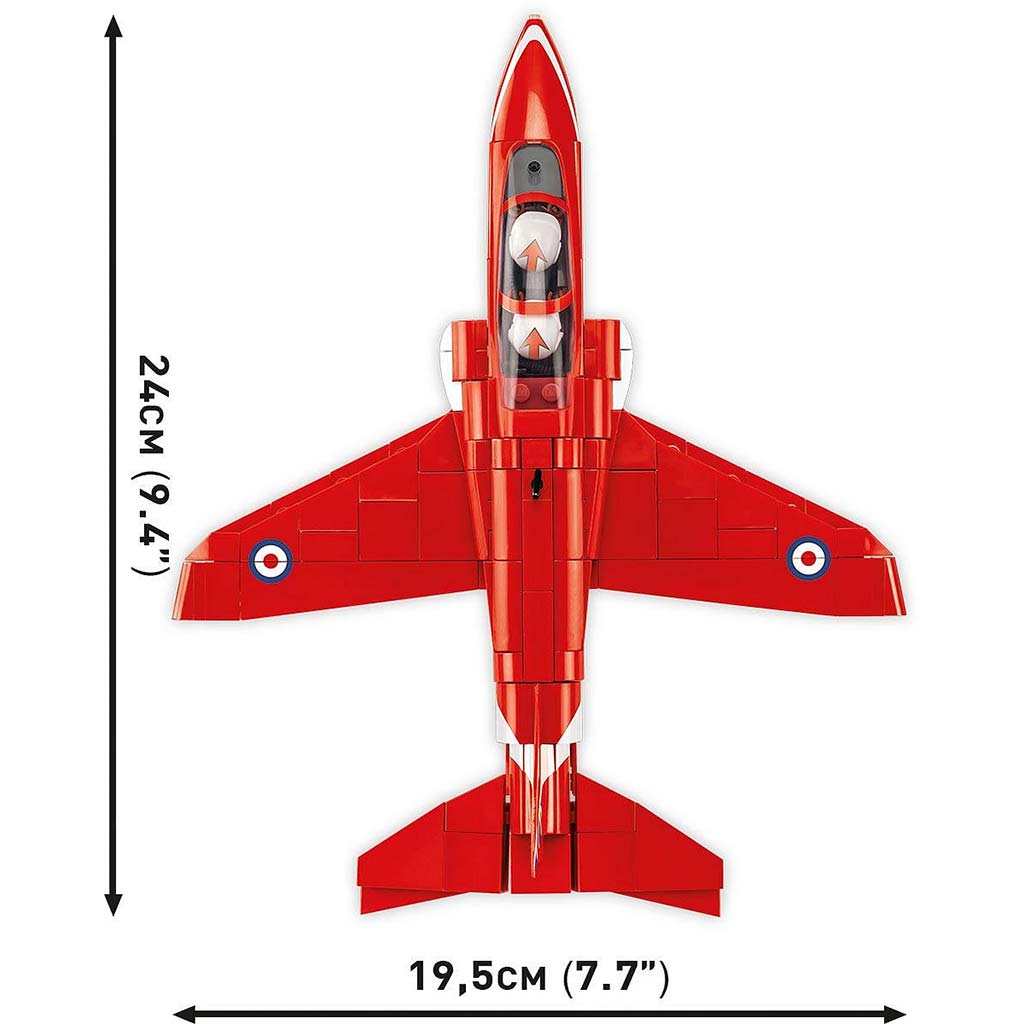 COBI: BAe Hawk T1 „Red Arrows” самолетен конструктор (5844) изображение 7