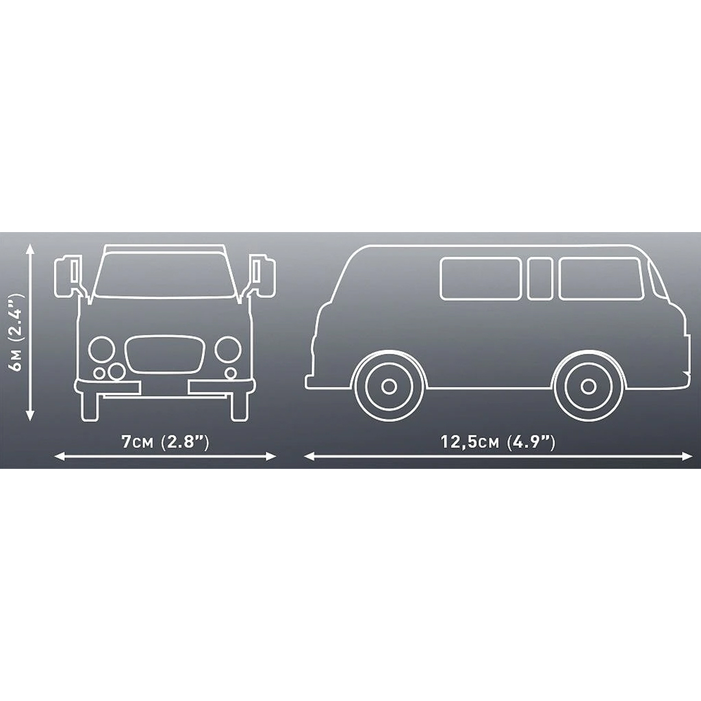 COBI: Barkas B1000 микробус строителна играчка (24600) изображение 4