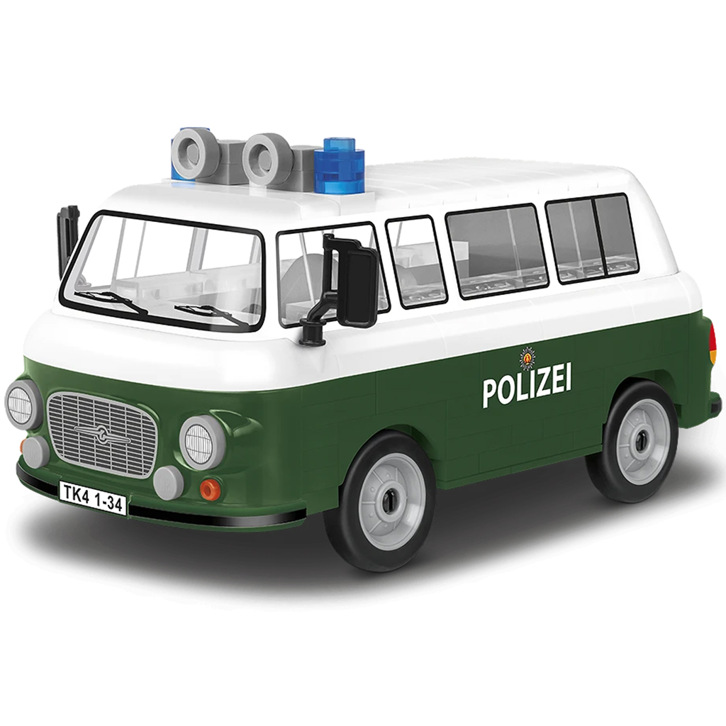 COBI: Barkas B1000 полицейски микробус строителен комплект (24596) изображение 2