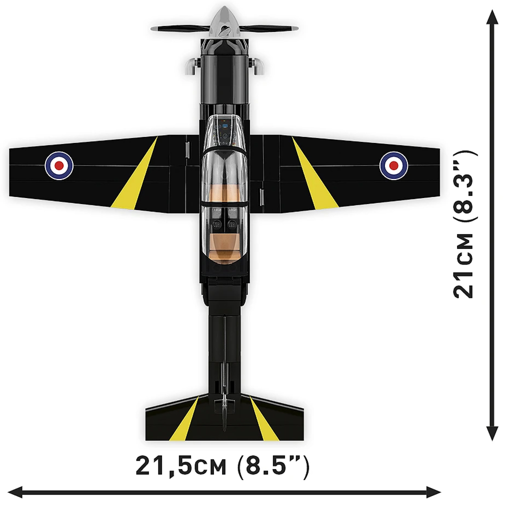 COBI: Beechcraft T-6 Texan II черен конструктор (26626) изображение 4