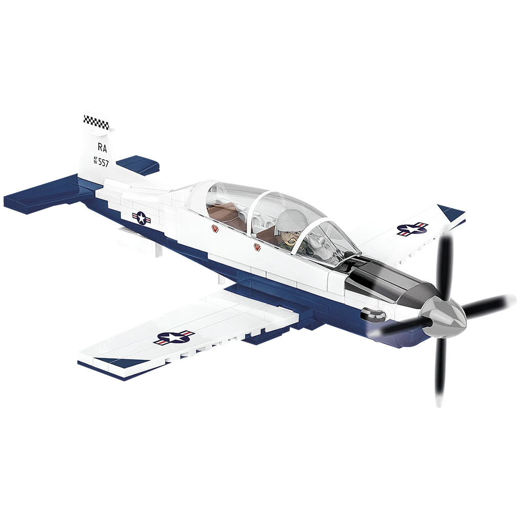 COBI: Beechcraft T-6 Texan II синьо-бяло конструктор (26624) изображение 2