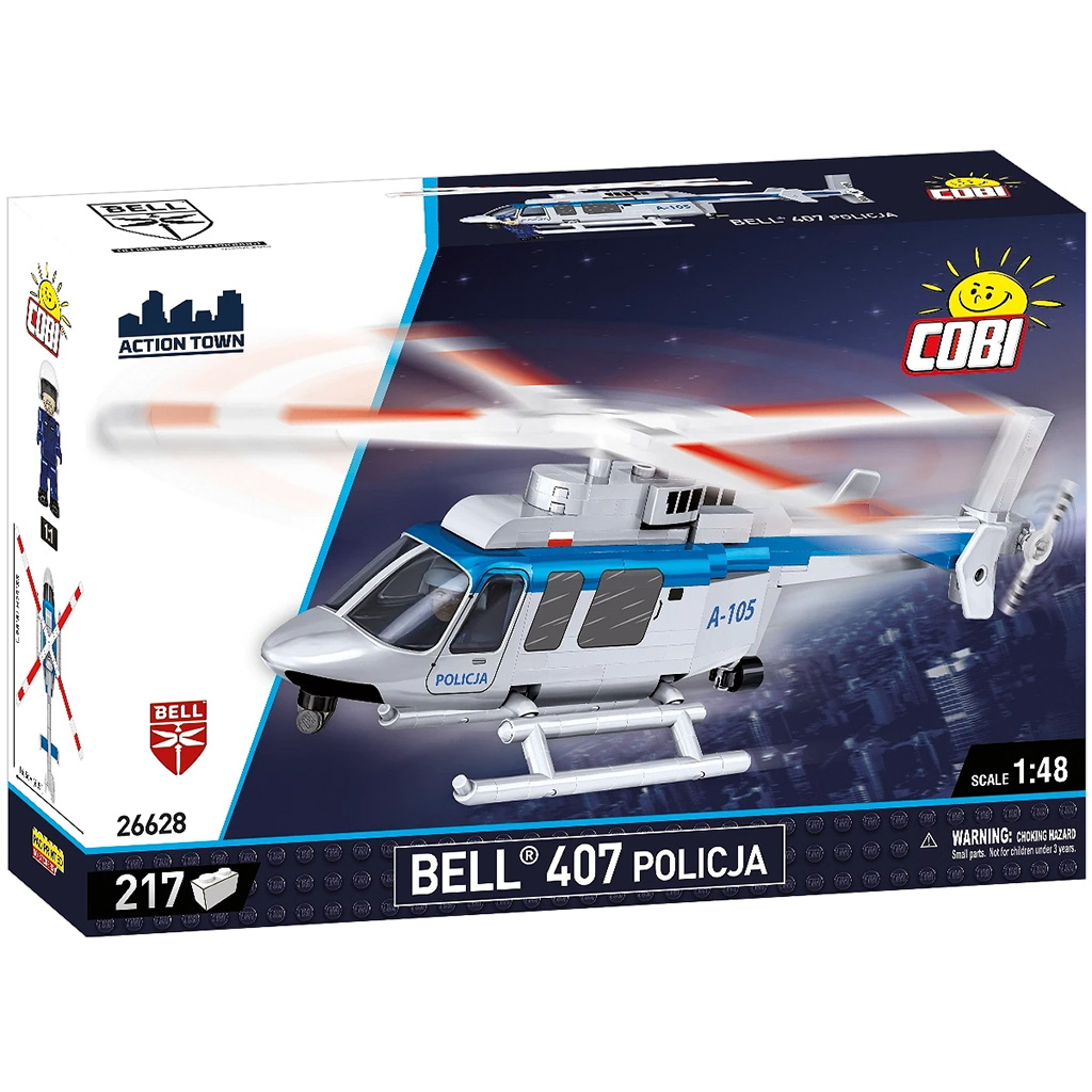 COBI: Bell 407 Полиция строителен комплект (26628) изображение 1