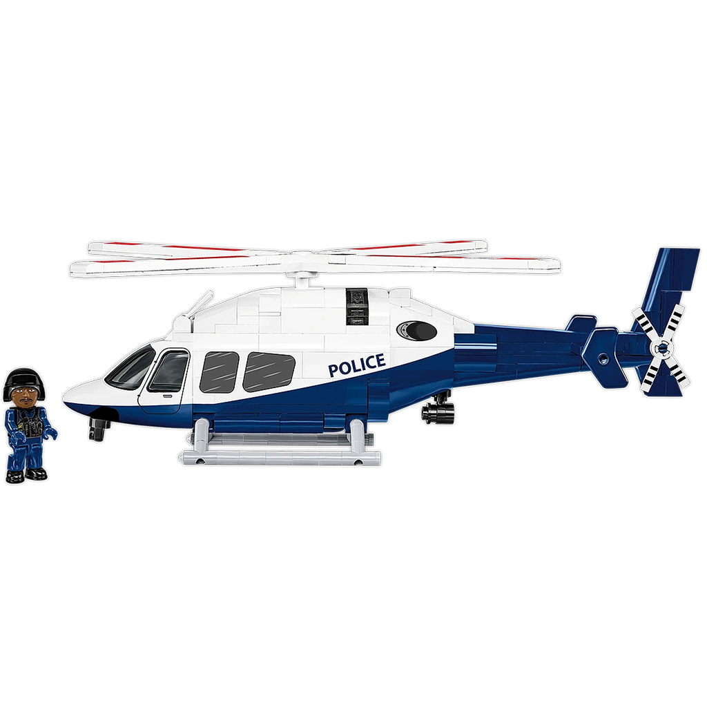 COBI: Bell 429 Полицейски хеликоптер строителен комплект (26630) изображение 3