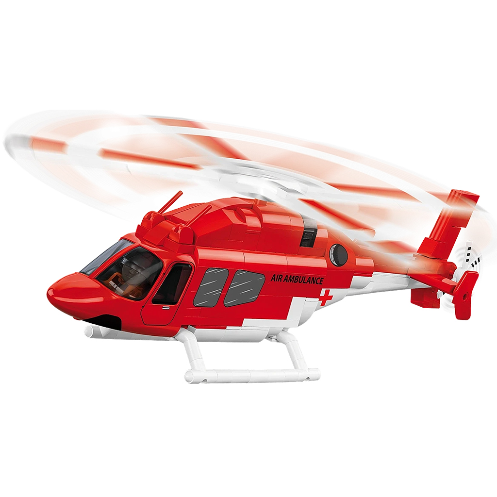 COBI: Bell 429 Въздушен Спасителен хеликоптер конструктор (26629) изображение 2