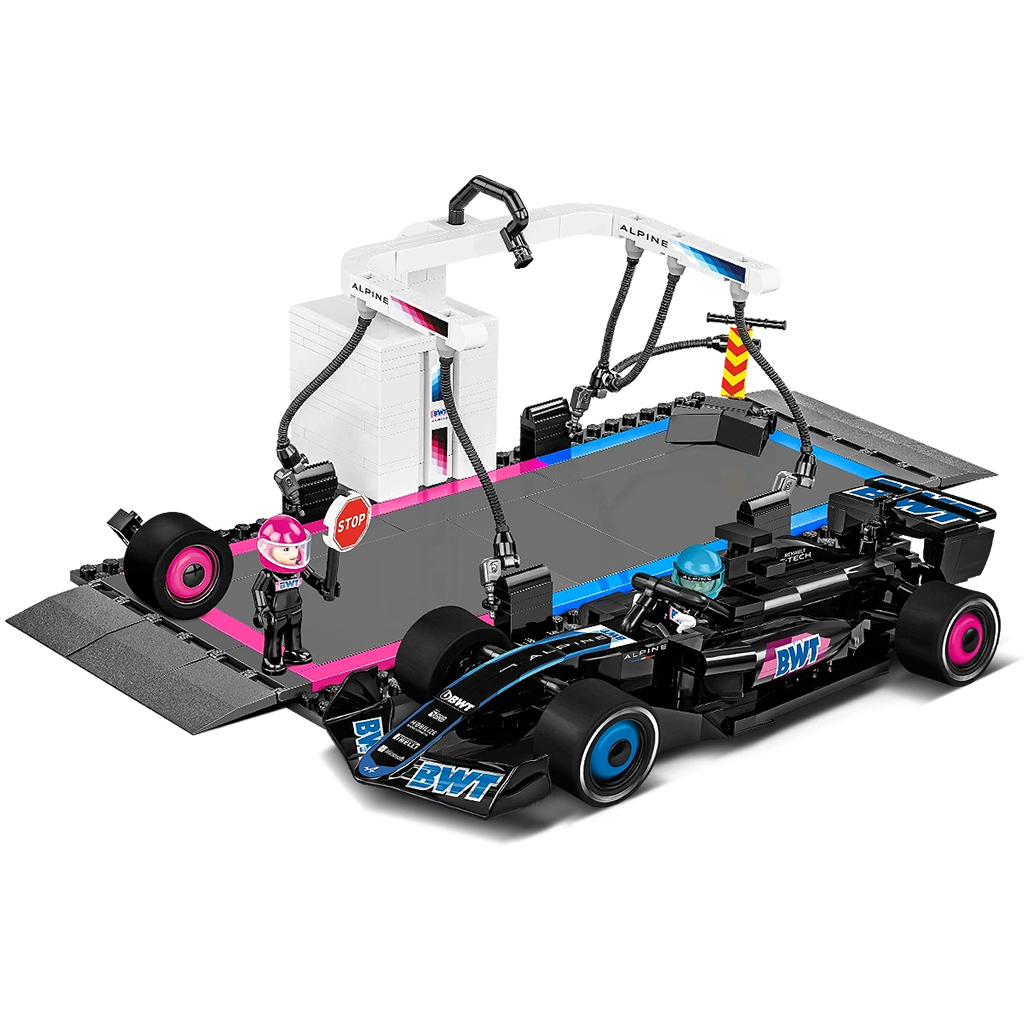 COBI: BWT Alpine F1 боксов автомобил с конструктор (1685) изображение 2