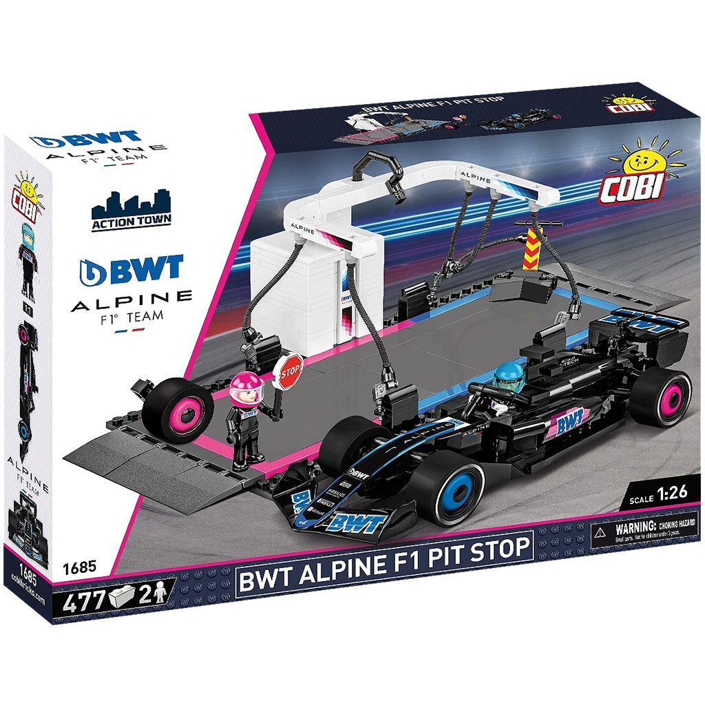 COBI: BWT Alpine F1 боксов автомобил с конструктор (1685) изображение 1