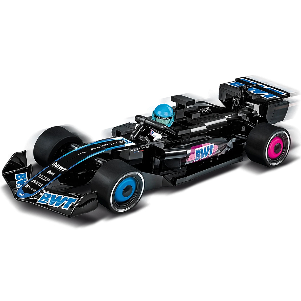 COBI: BWT Alpine F1 Team Car състезателна кола конструктор (1684) изображение 2