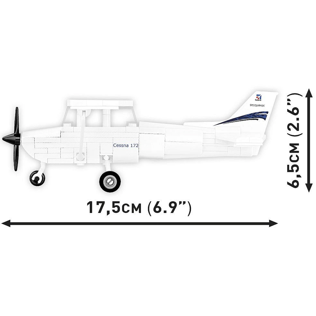 COBI: Cessna 172 Skyhawk бяло конструкторско играчка (26620) изображение 4