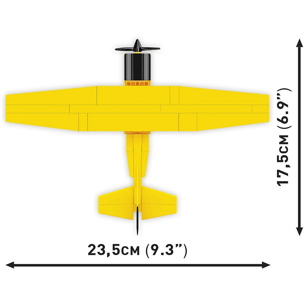 COBI: Cessna 172 Skyhawk жълт конструктор (26621) изображение 5