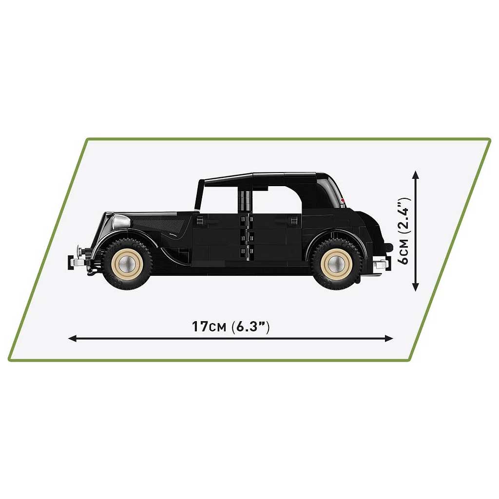 COBI: Citroen 15CV SIX D автомобилен конструктор (2267) изображение 4
