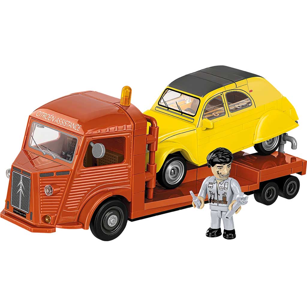 COBI: Citroen Type H Автомобилен Транспортьор & 2CV Type AZ строителна играчка (24627) изображение 3