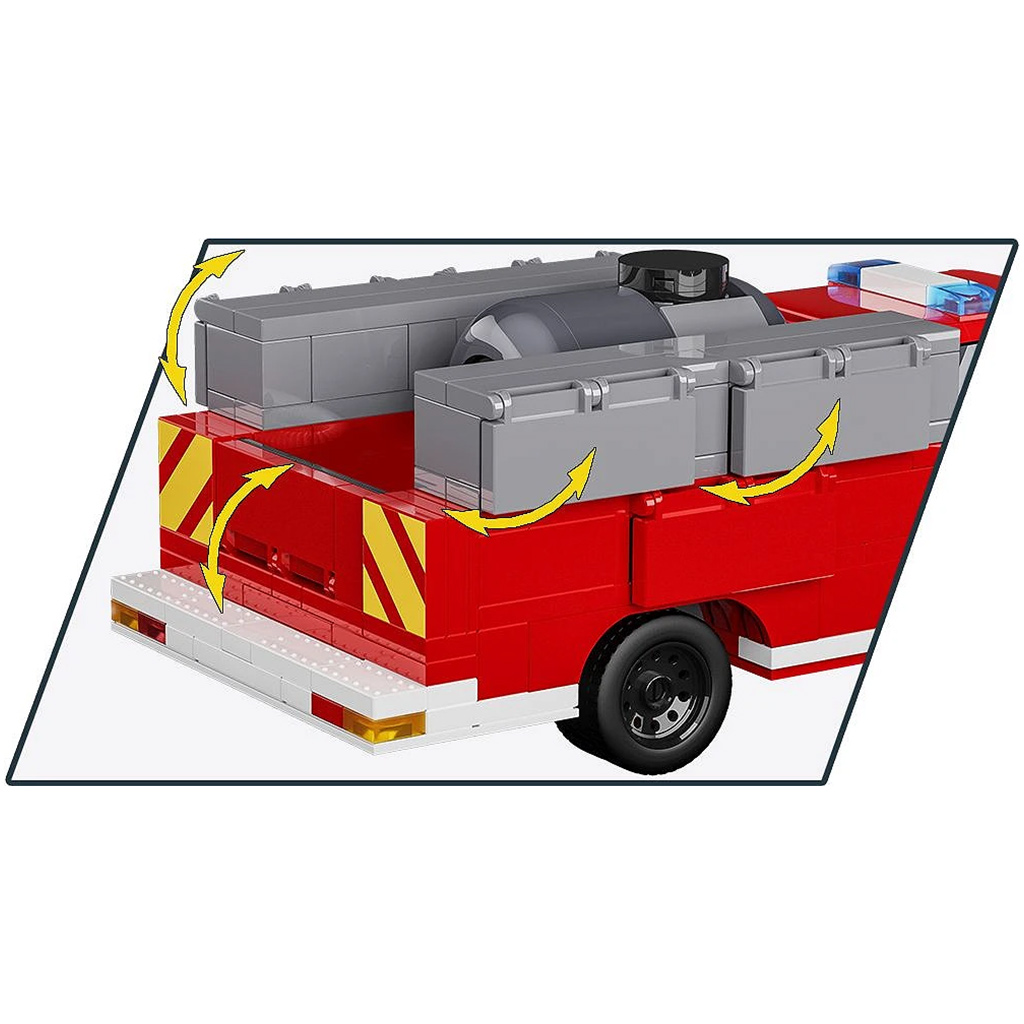 COBI: Dodge RAM 3500 пожарна кола строителен комплект (24612) изображение 4