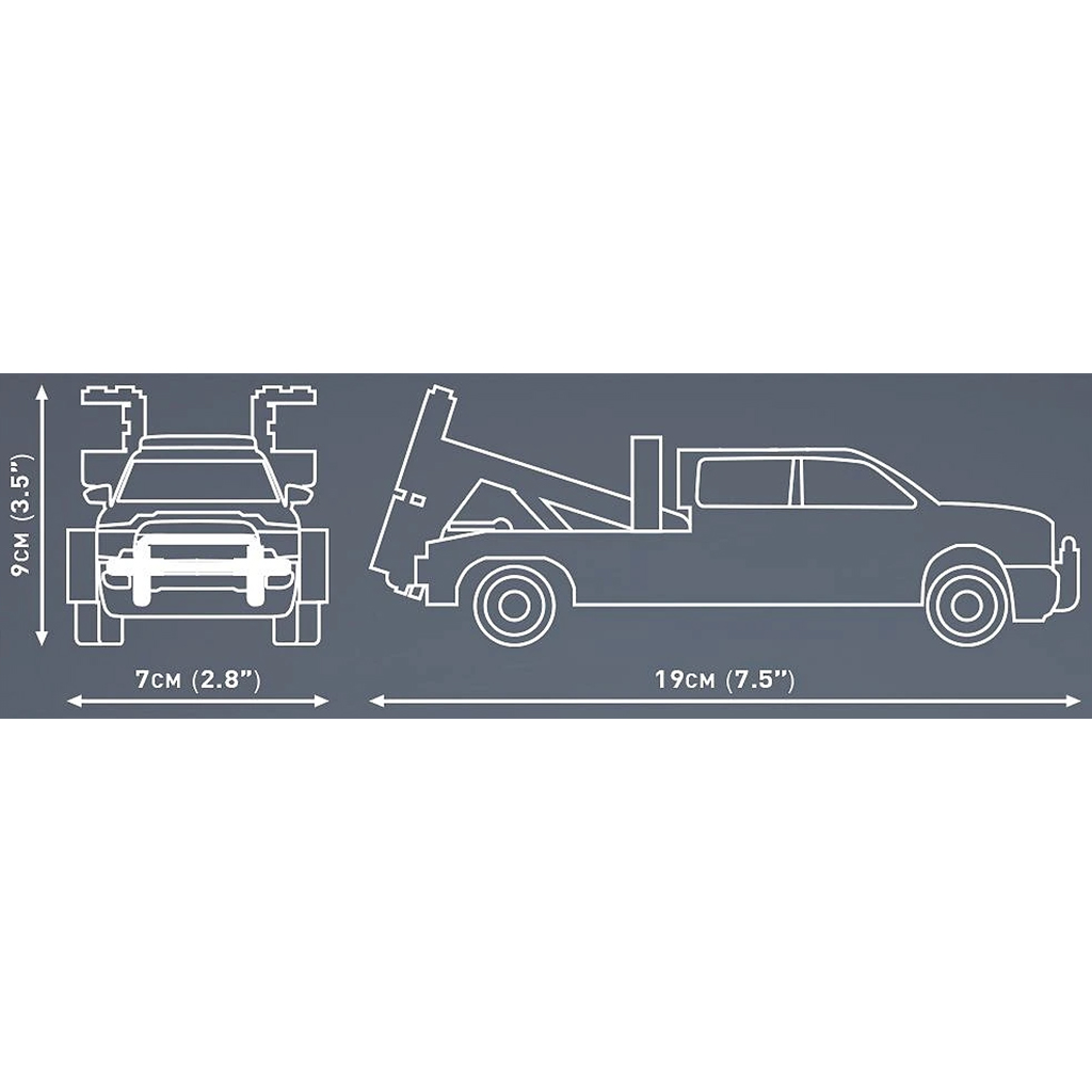COBI: Dodge RAM 3500 влекача строителна играчка (24611) изображение 5