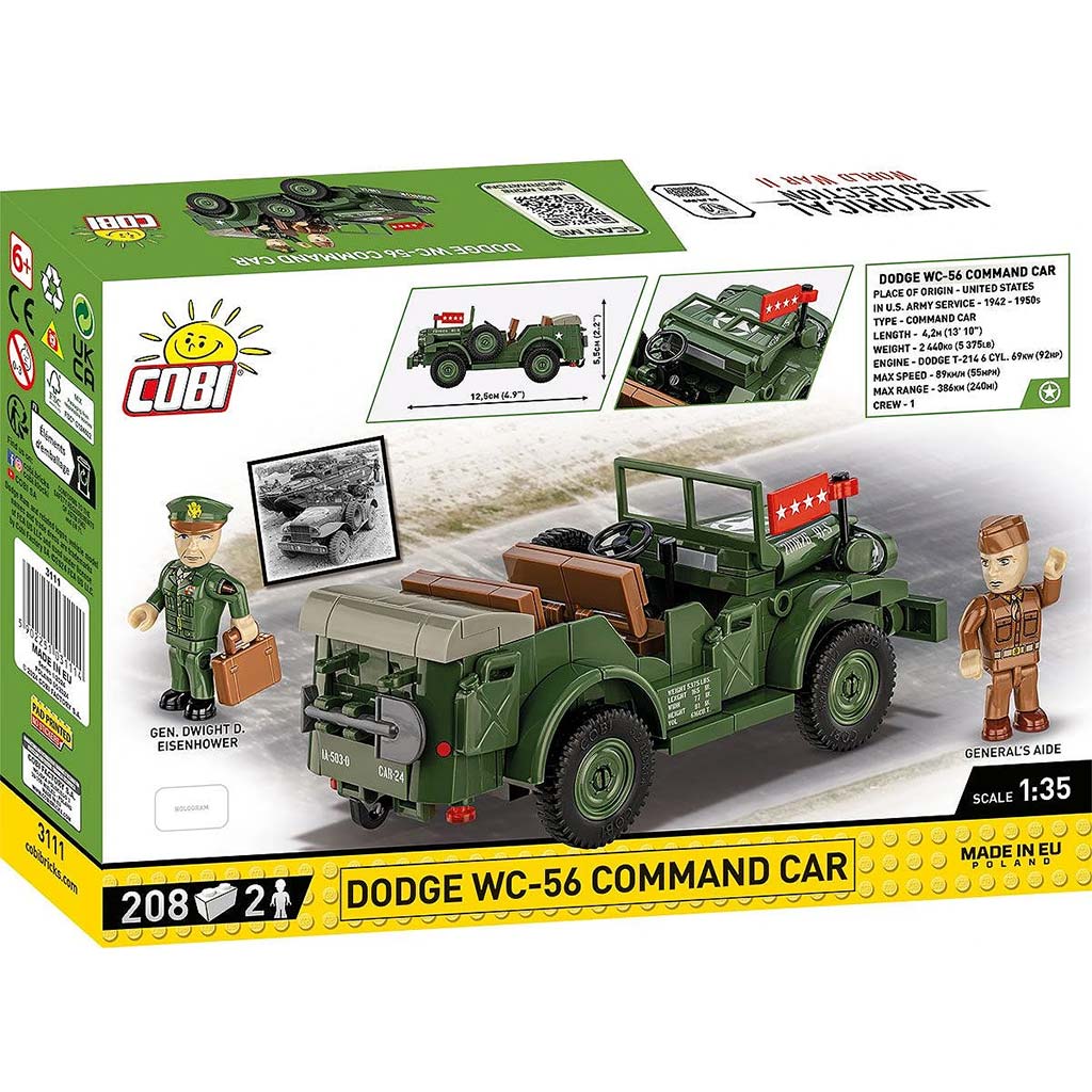 COBI: Dodge WC-56 Command Car команден автомобил (3111) изображение 5