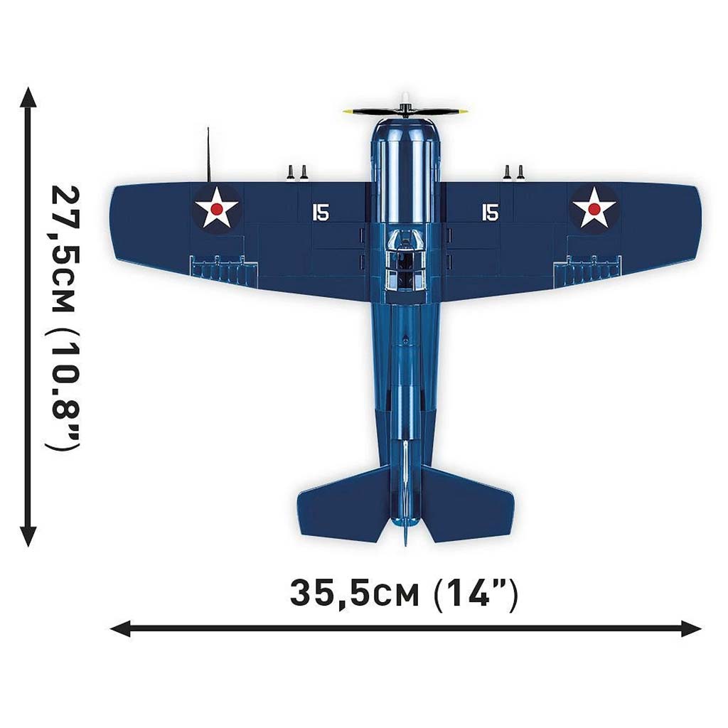 COBI: F4F Wildcat – Northrop Grumman самолетен конструктор (5731) изображение 7