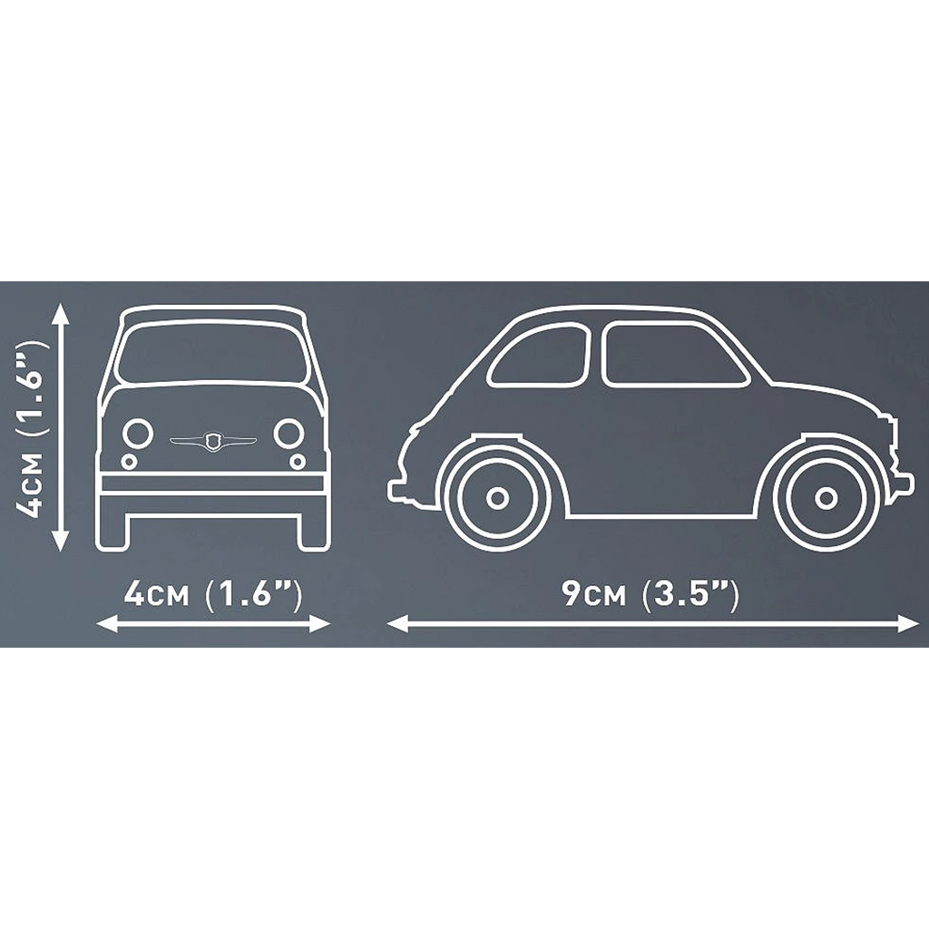 COBI: Fiat Abarth 595 конструктор (24514) изображение 3