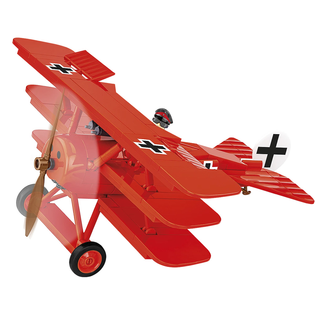 COBI: Fokker Dr. I „Червеният барон” конструктор (2996) изображение 2