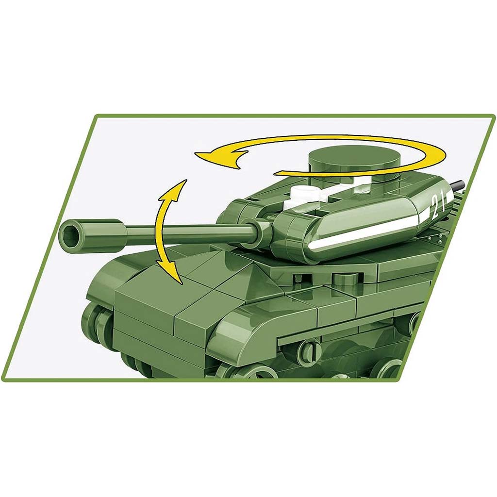 COBI: IS-2 танк строителна играчка (3098) изображение 3