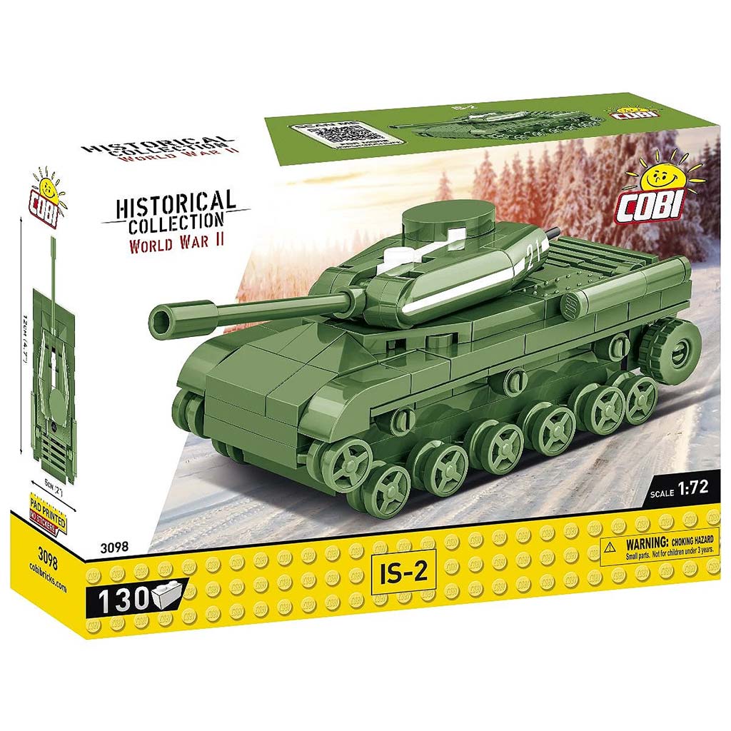 COBI: IS-2 танк строителна играчка (3098) изображение 1
