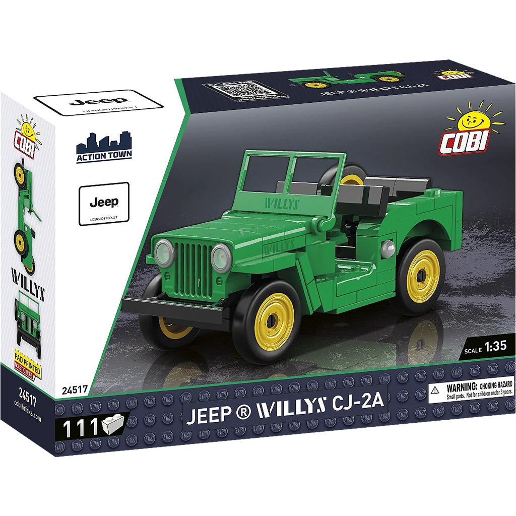 COBI: Jeep Willys CJ-2A строителна играчка (24517) изображение 1