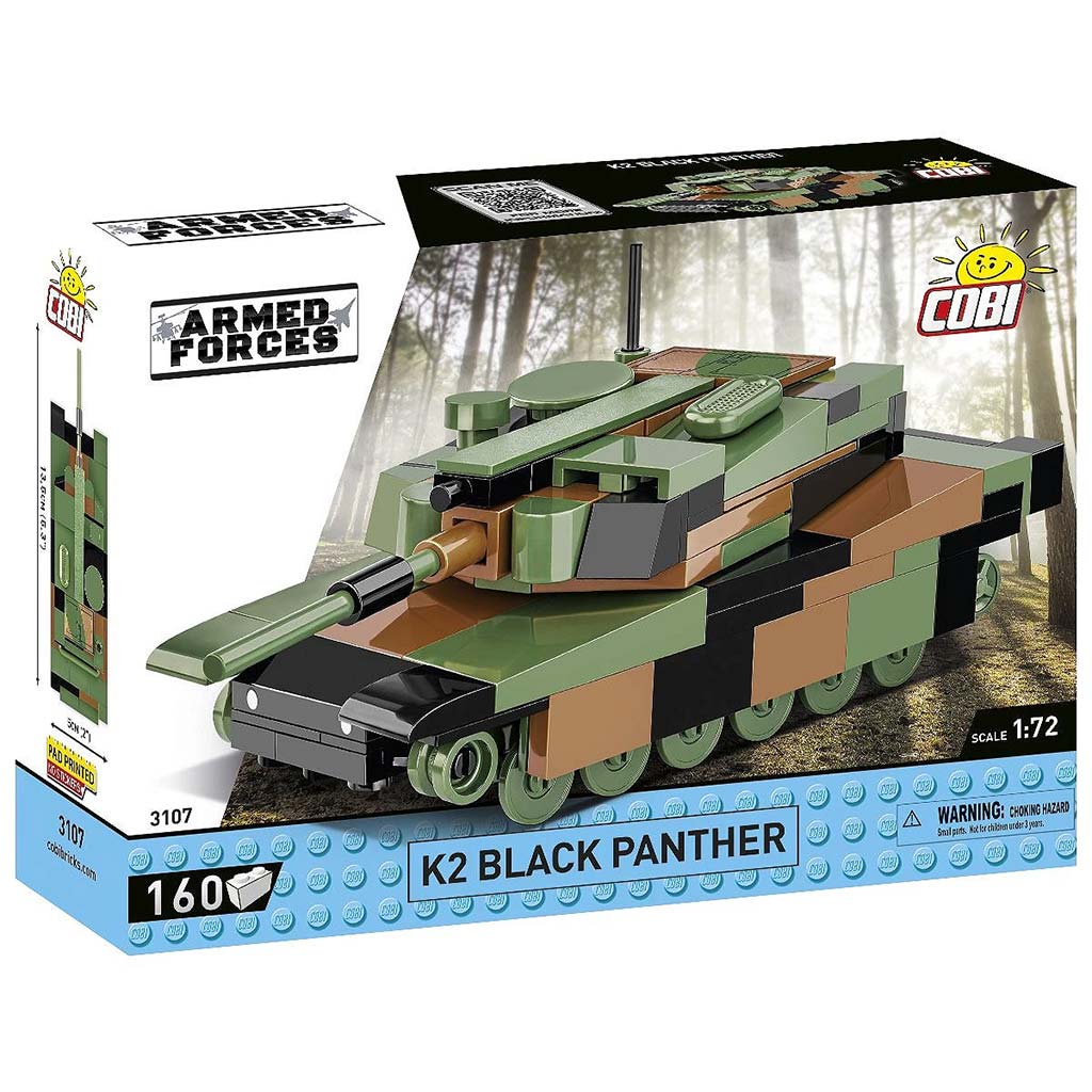 COBI: K2 Black Panther танк конструктор (3107) изображение 1