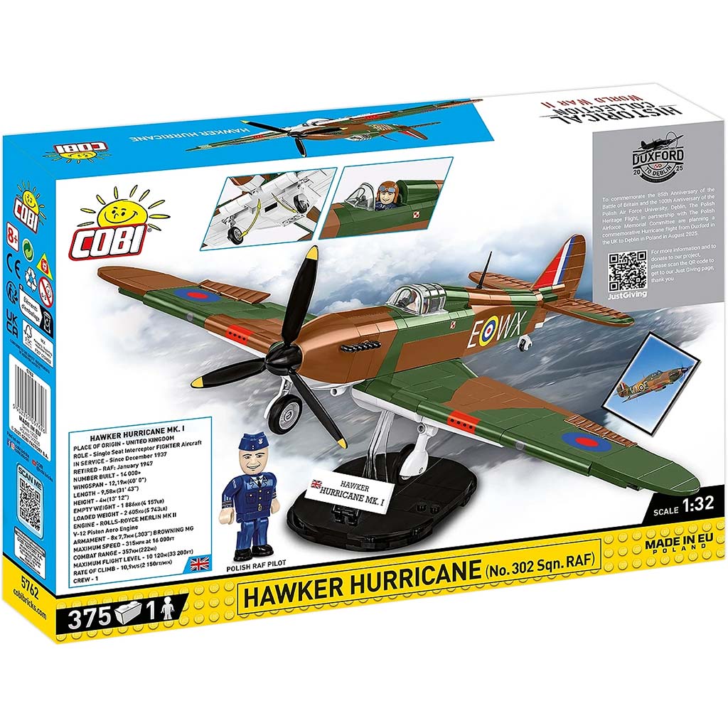 COBI: Конструктор на самолет Hawker Hurricane (5762) изображение 7