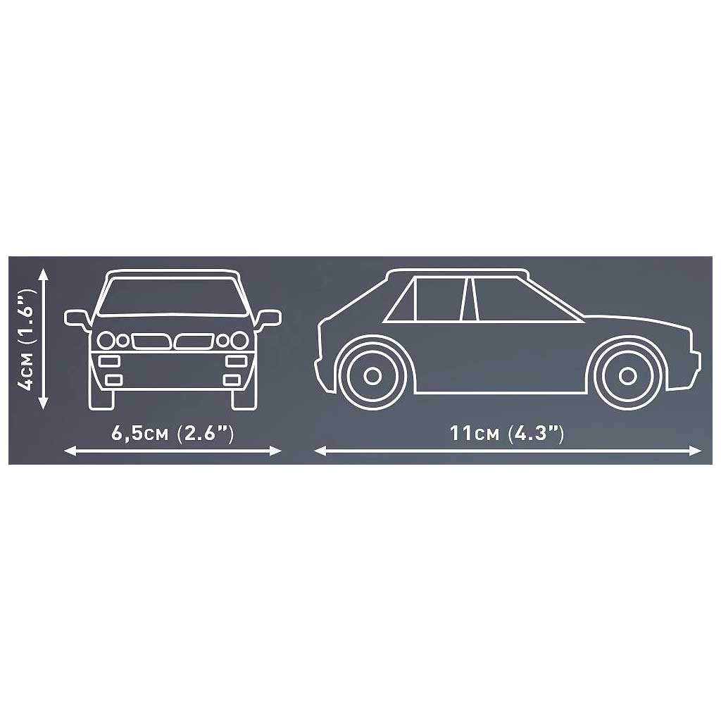 COBI: Lancia Delta HF автомобилен конструктор (24508) изображение 4