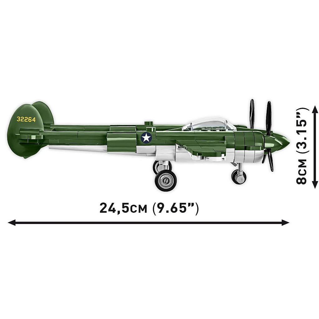 COBI: Lockheed P-38 Lightning самолет конструктор (5882) изображение 3