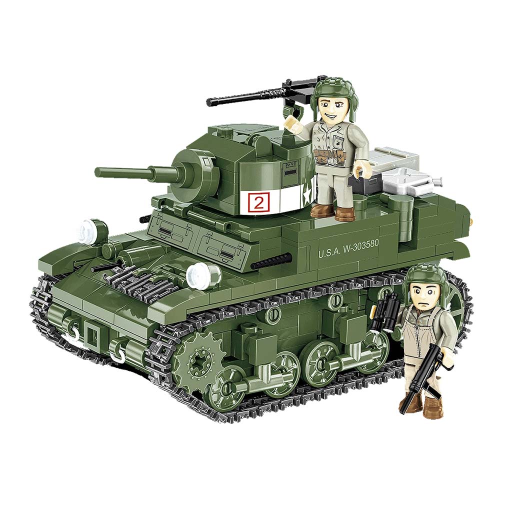 COBI: M3 Стюарт танк конструктор (3129) изображение 2