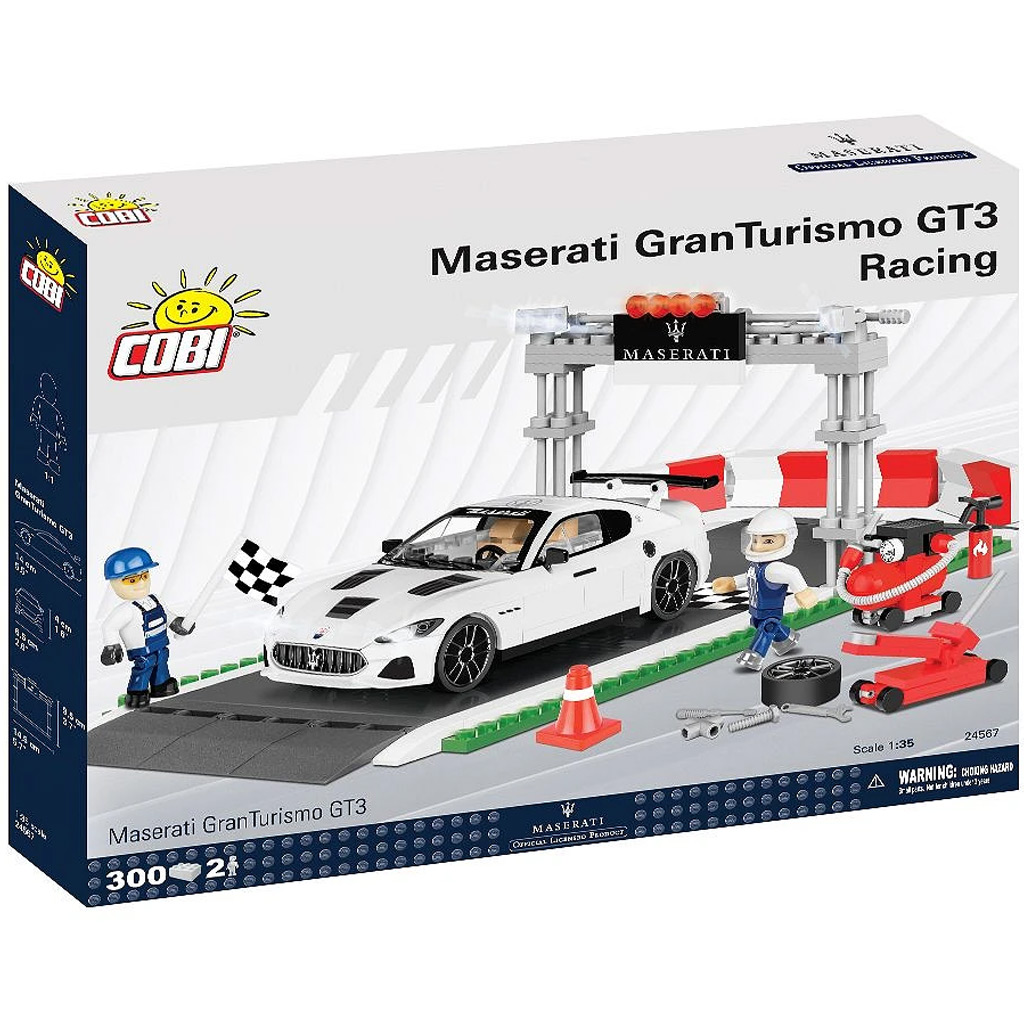 COBI: Maserati Grandturismo GT3 R състезателен комплект за строителни играчки (24567) изображение 1