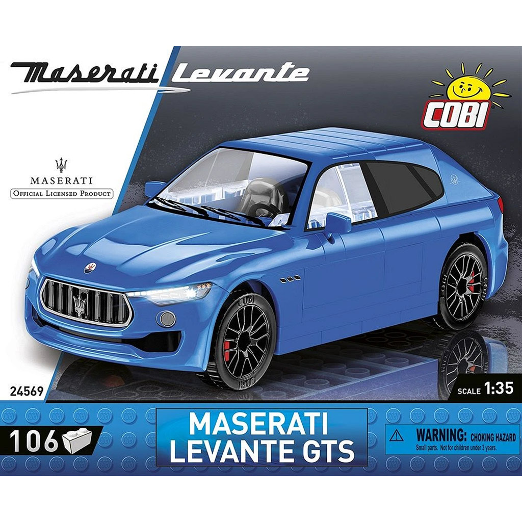 COBI: Maserati Levante GTS спортен автомобил комплект строителна играчка (24569) изображение 3