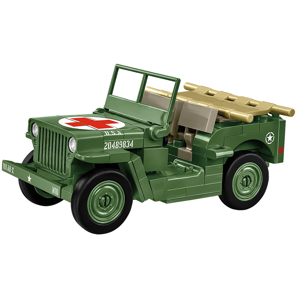 COBI: Медицински Willys MB превозно средство строителен комплект (2295) изображение 2