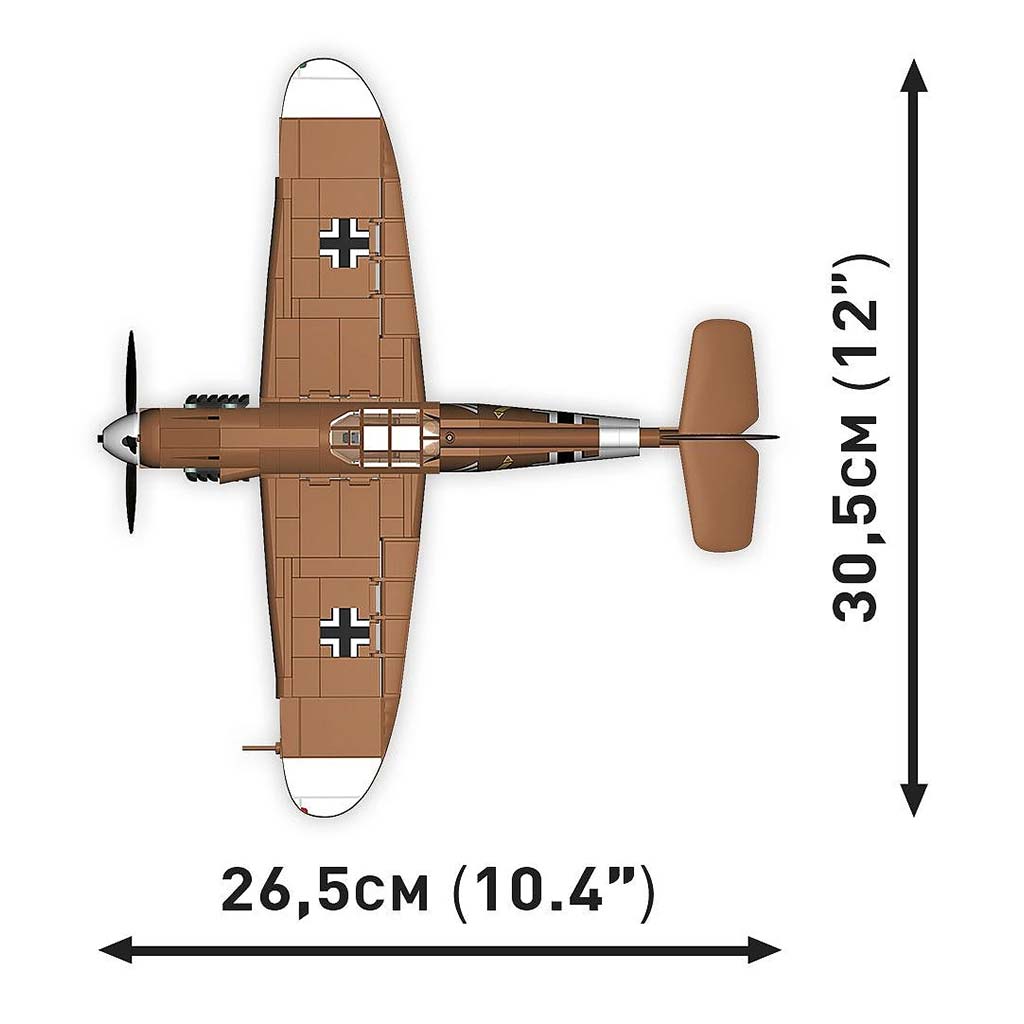 COBI: Messerschmitt Bf 109 G “Gustav” самолет строителен комплект (5761) изображение 7