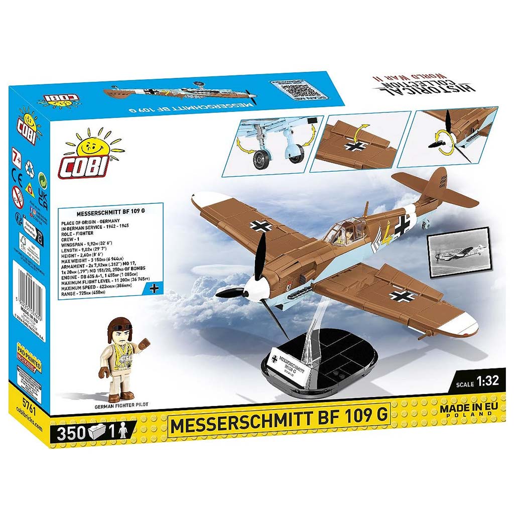 COBI: Messerschmitt Bf 109 G “Gustav” самолет строителен комплект (5761) изображение 8