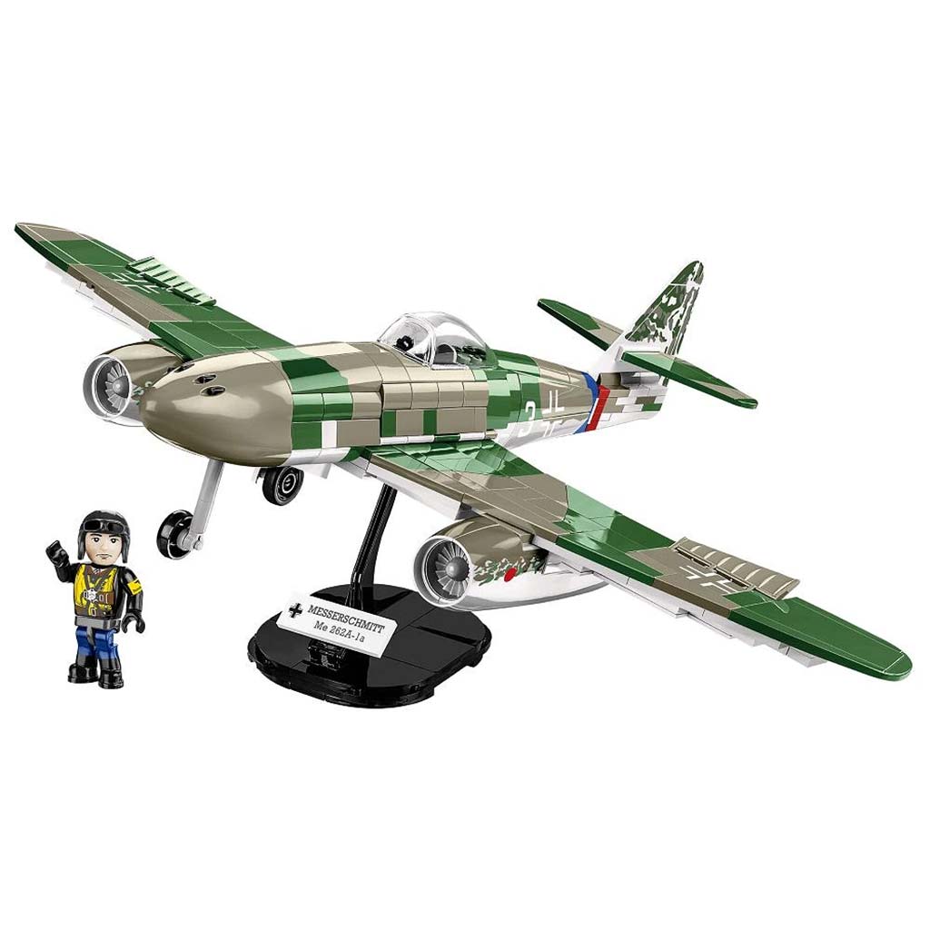 COBI: Messerschmitt Me 262 A-1a самолет строителна играчка (5721) изображение 2