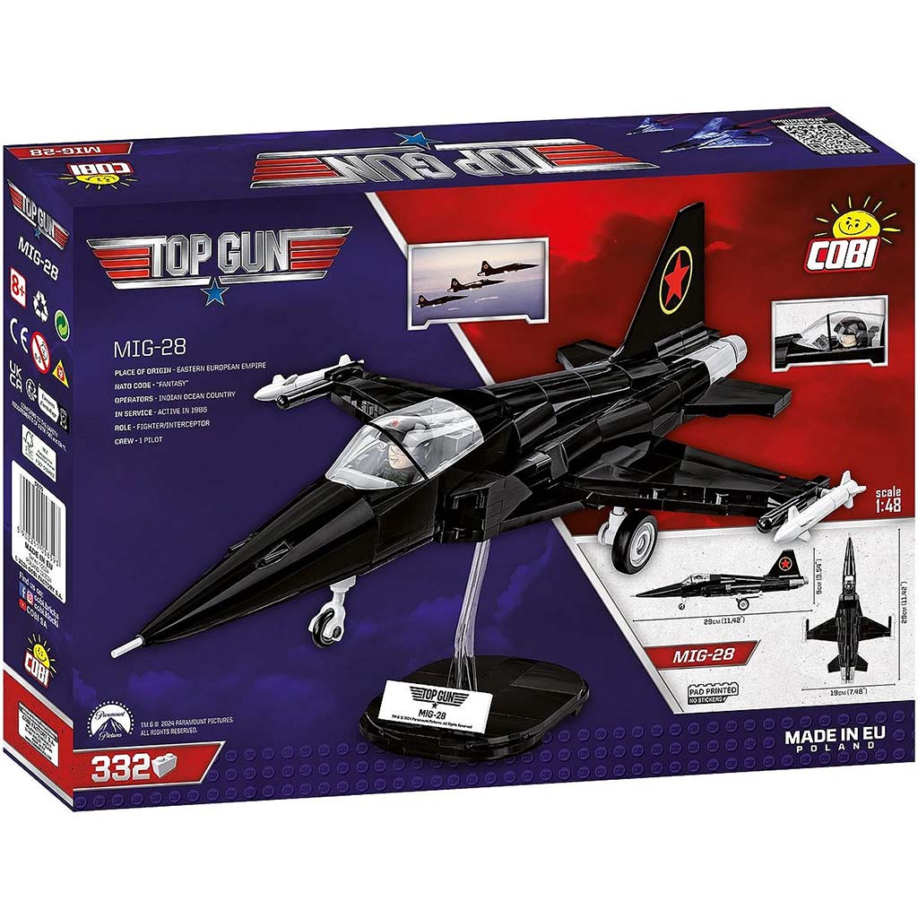 COBI: MiG-28 „TOP GUN” самолет за строителство (5859) изображение 7